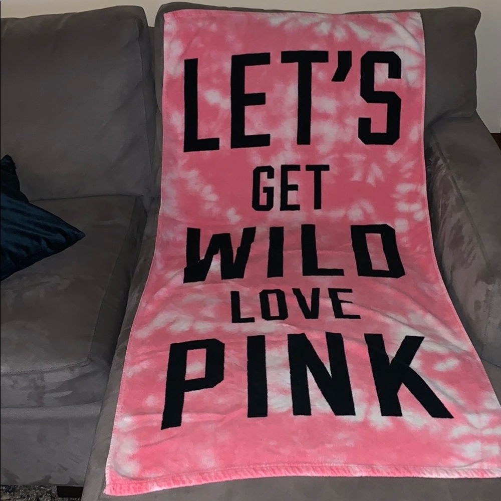 PINK - Victoria Secret - Beach Towel